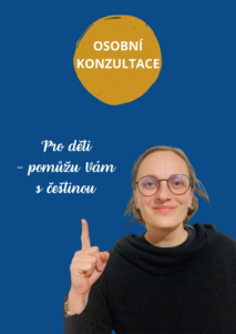 OSOBNÍ KONZULTACE pro děti - pomůžu Vám s češtinou